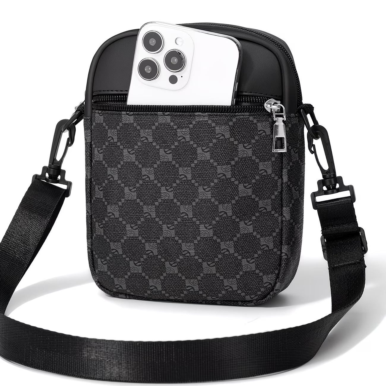 Mens Square Crossbody Bag