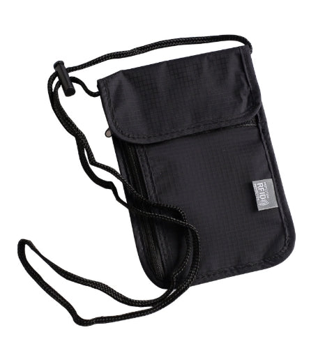 Security Neck Stash Pouch Wallet Bag with RFID Blocking