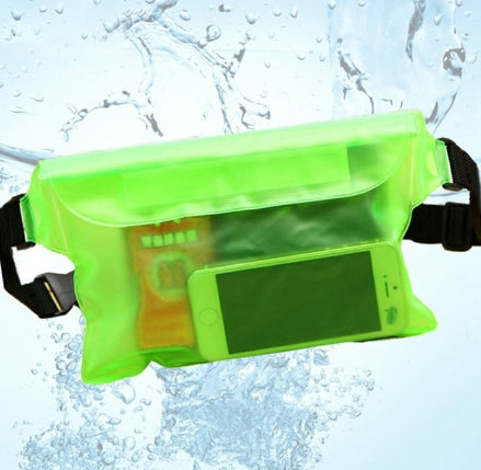 Large Waterproof Dry Pouch Bag Case with Waist Strap