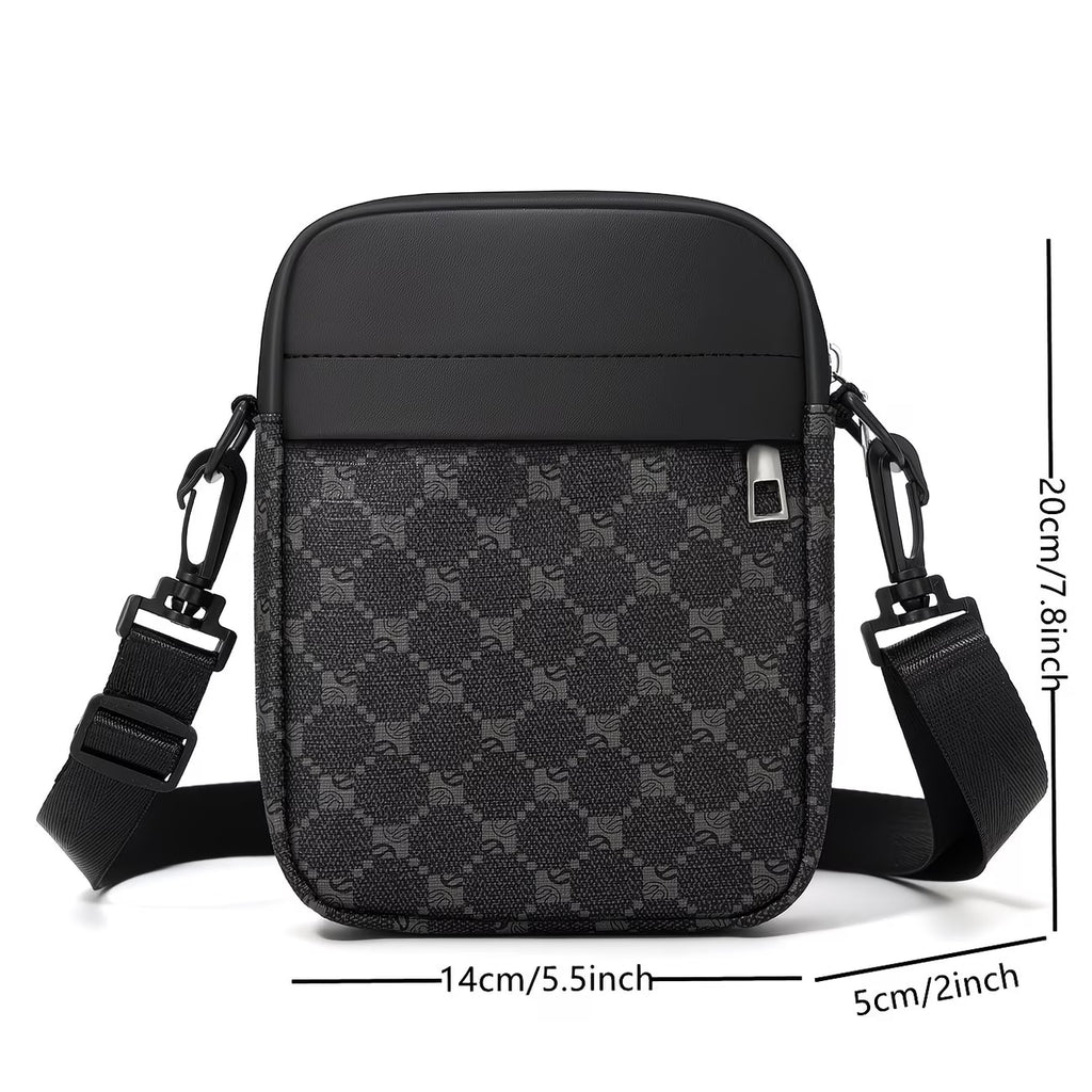 Mens Square Crossbody Bag