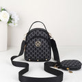 2pcs Set Trendy Crossbody Bag and Coin Purse