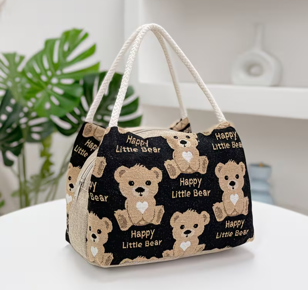Happy Little Bear Handbag