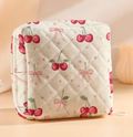 Cherry Bow Print Sanitary Pad Storage Pouch