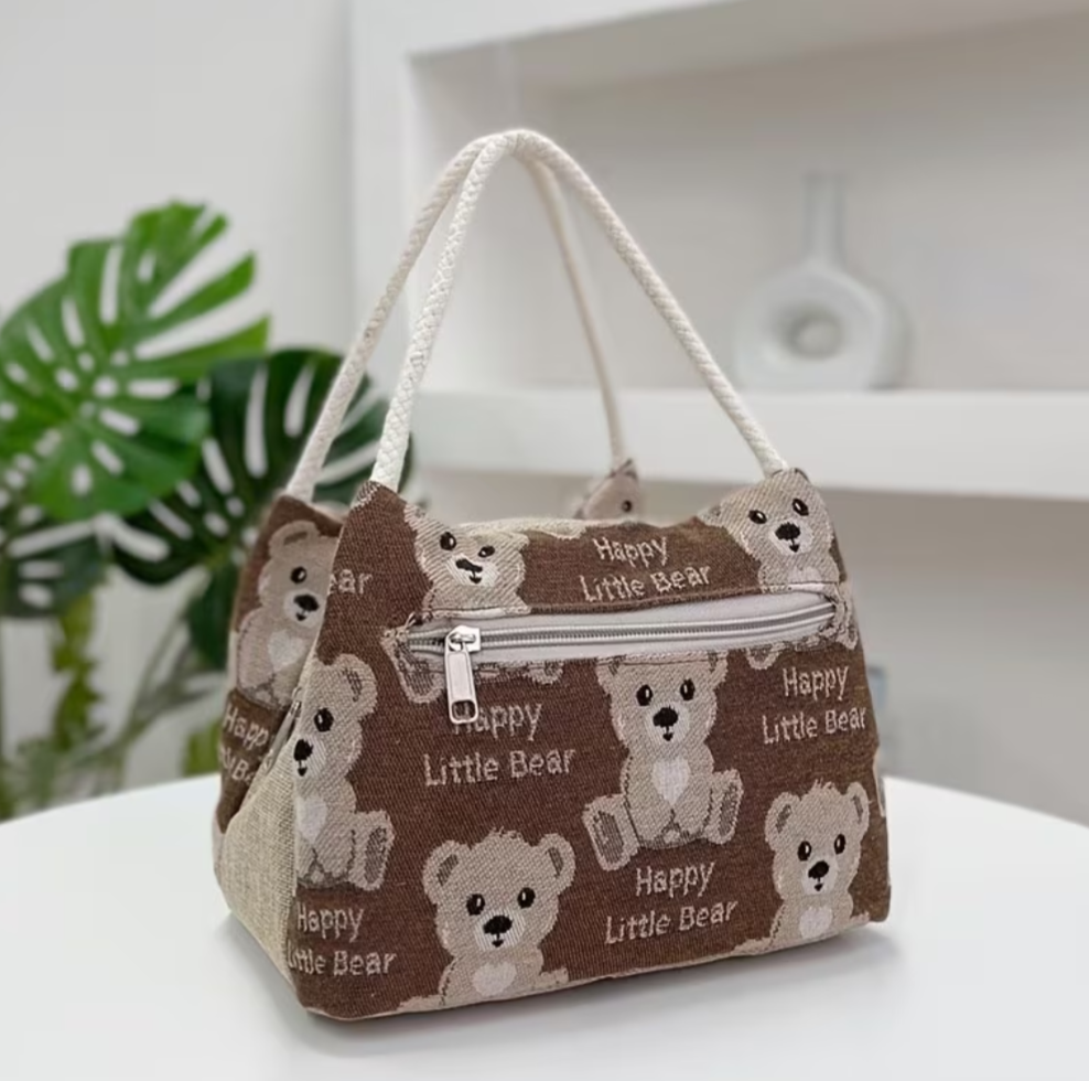 Happy Little Bear Handbag