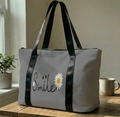 Daisy Slogan 2d Printed Bag