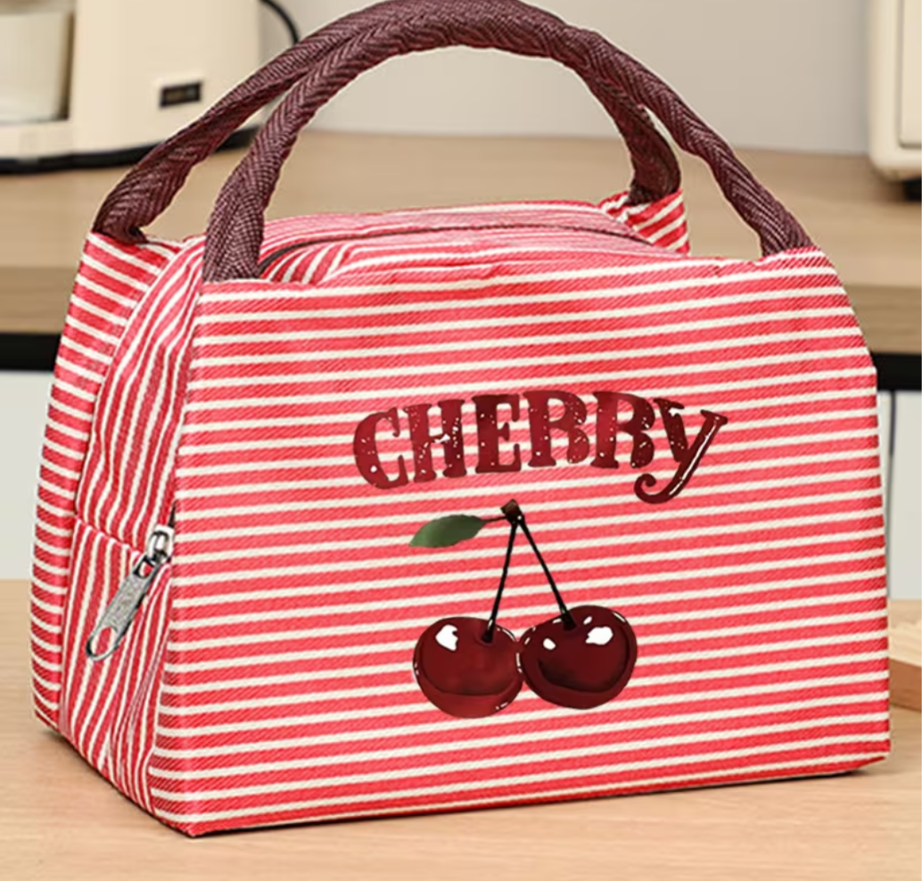 Compact Ladies Cherry Handbag