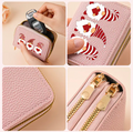Compact Gonk Double Zip Purse
