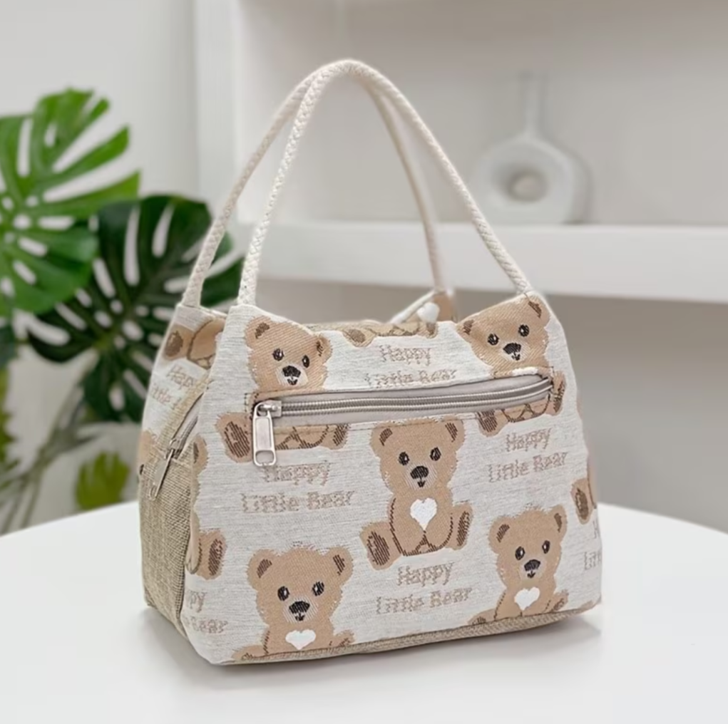 Happy Little Bear Handbag