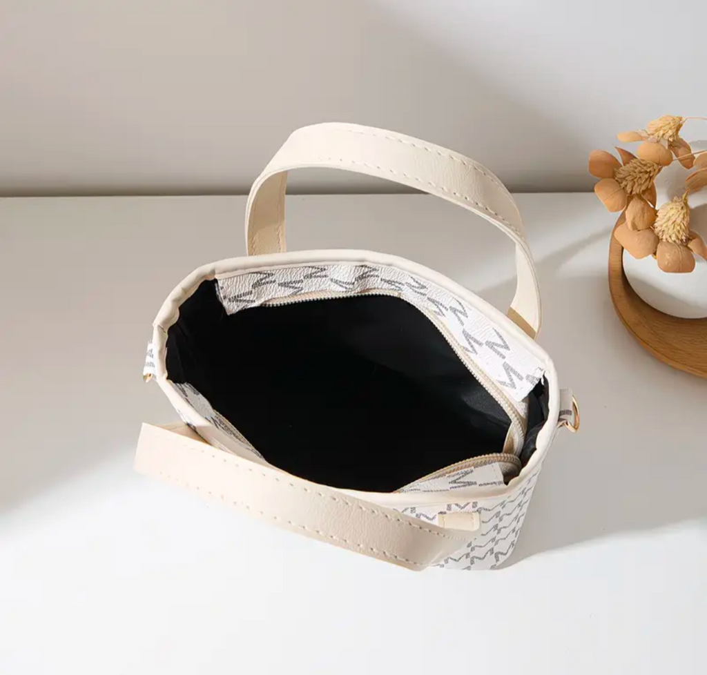 Letter Print Handbag