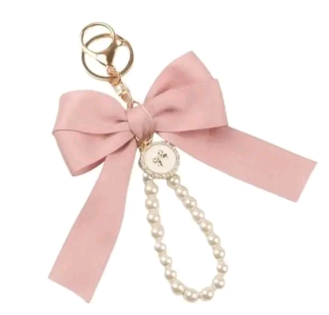 Keychain with Large Bow Bag Charm LIMITED STOCK