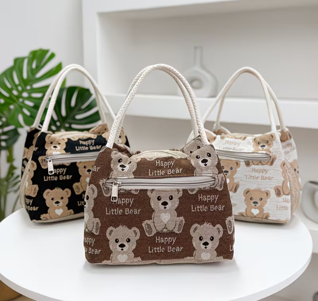 Happy Little Bear Handbag
