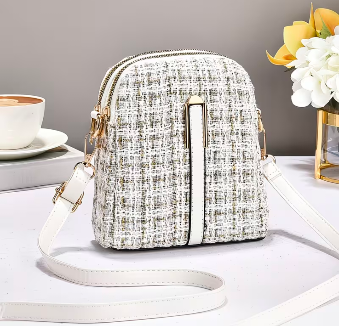 Plaid Phone Shoulder Crossbody Bag