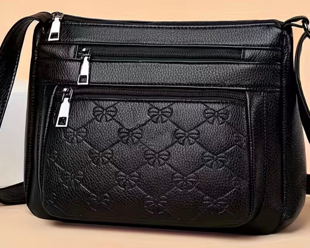 Womens Multi-Pocket Messenger, Shoulder Bag