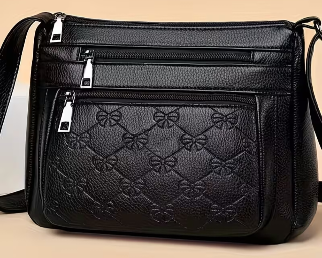 Womens Multi-Pocket Messenger, Shoulder Bag