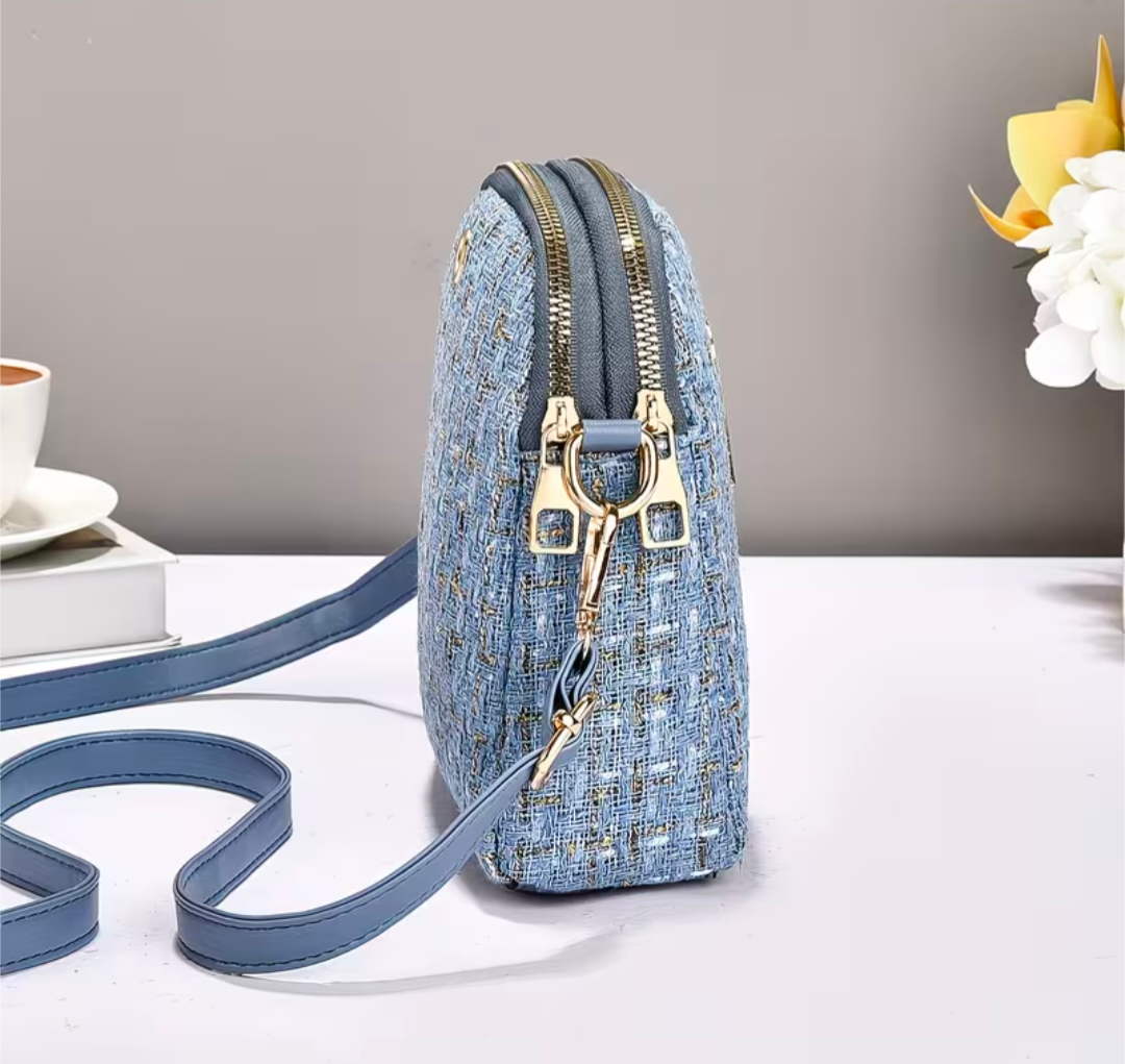 Plaid Phone Shoulder Crossbody Bag