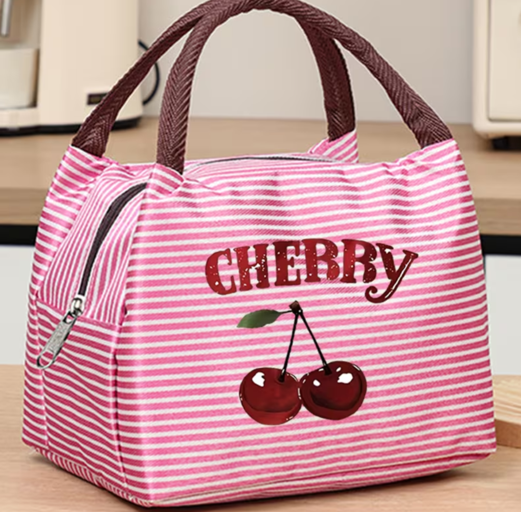 Compact Ladies Cherry Handbag