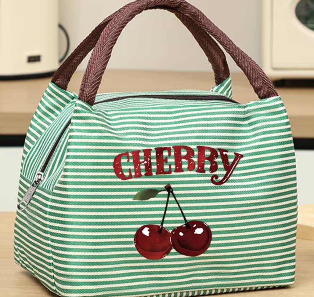 Compact Ladies Cherry Handbag