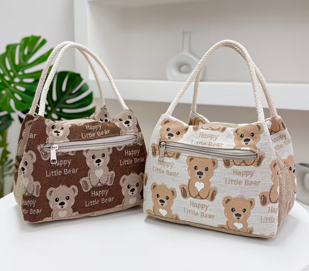 Happy Little Bear Handbag