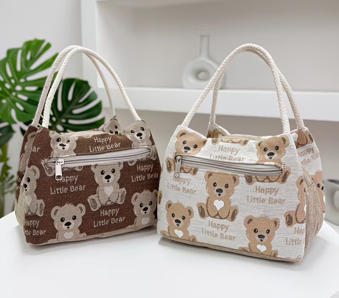 Happy Little Bear Handbag