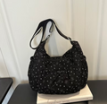 Womens Vintage Heart Bow Design Shoulder Bag