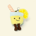 Lemonade Plush Bag / Key Charm