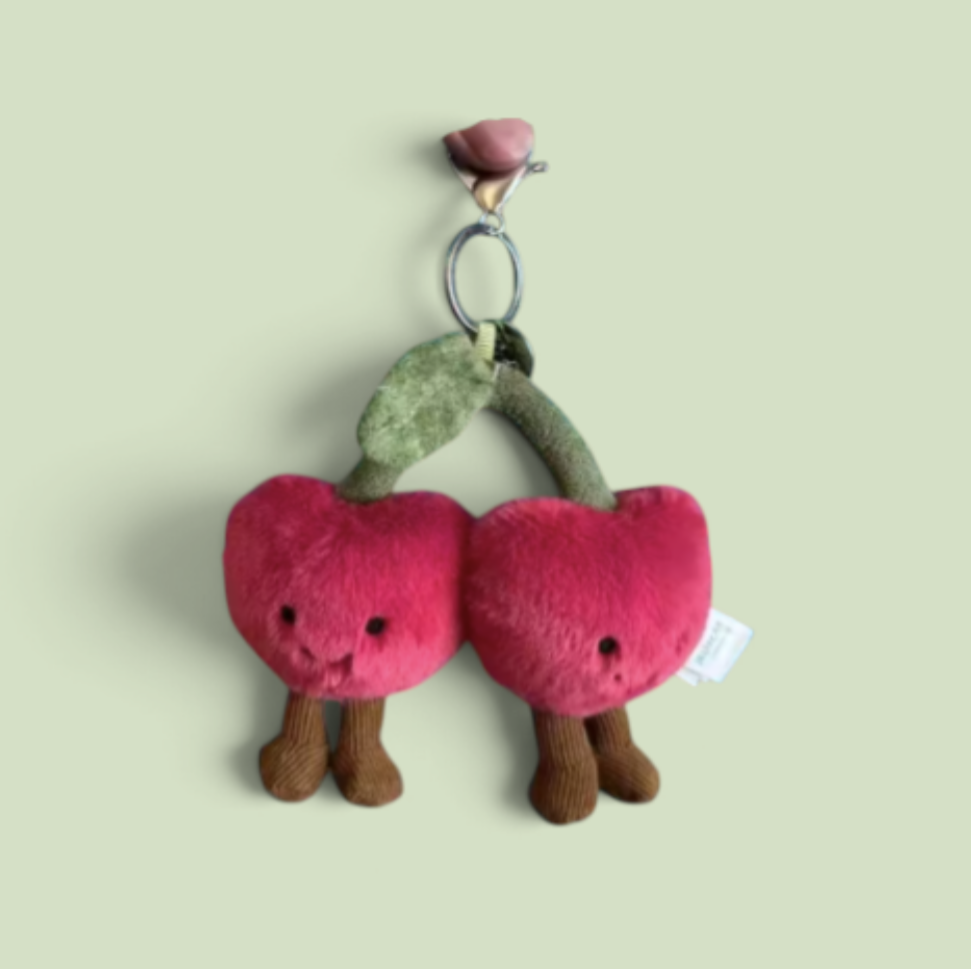 Cherries Bag / Key Charm