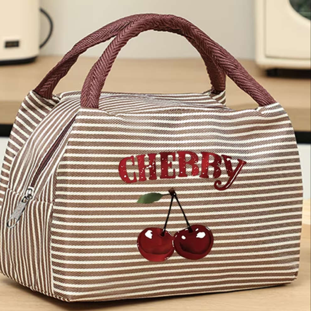 Compact Ladies Cherry Handbag
