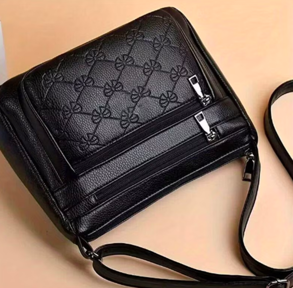 Womens Multi-Pocket Messenger, Shoulder Bag