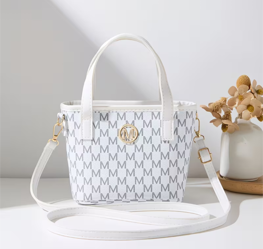 Letter Print Handbag