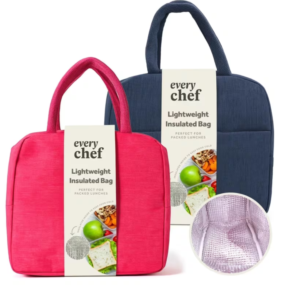 Pack of 2 Insulated Cool Bags