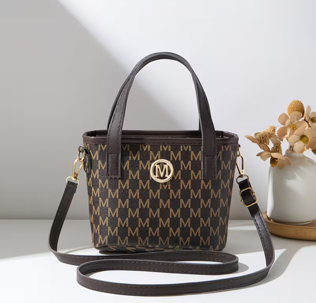 Letter Print Handbag