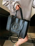 Large Capacity Fashionable Tote Bag With Letter Print