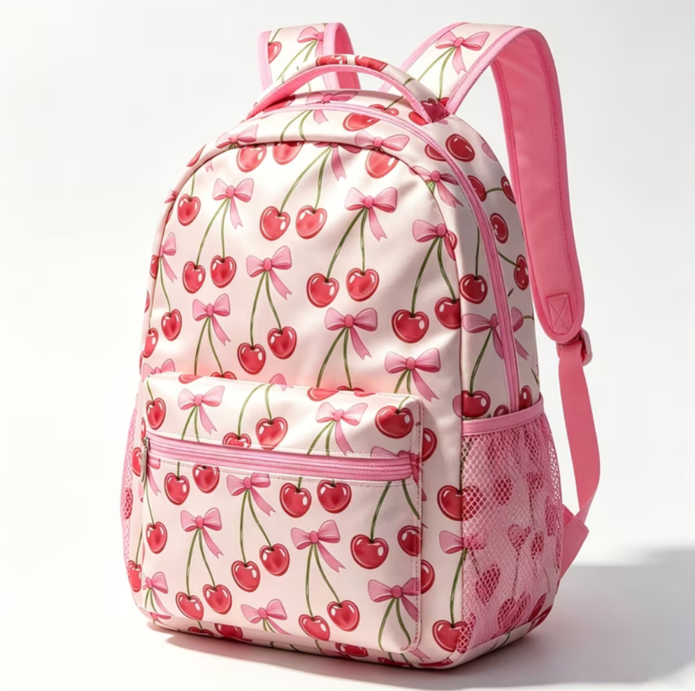 Cherry Bow Backpack