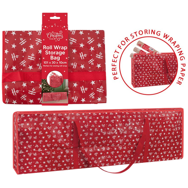 Christmas Paper Storage Bag