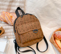 Womens Mini Backpack with Floral Design