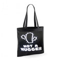 NOT A HUGGER Cotton Tote Bag